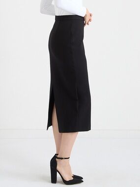 Babaton | M | Long Wool Pencil Skirt